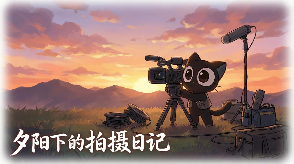 抖阴原创视频 - 夕阳下的拍摄日记